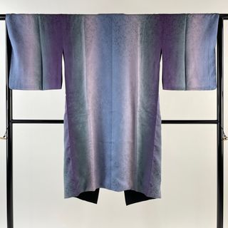 道中着 身丈109.5cm 裄丈66.5cm 正絹 美品 逸品 【中古】(着物)