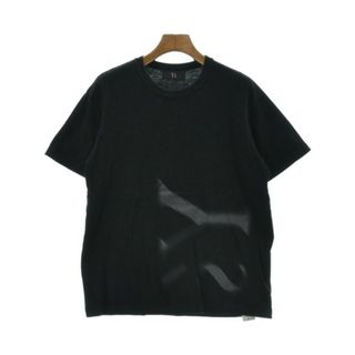 ワイズ(Y's)のY's ワイズ Tシャツ・カットソー -(L位) 黒 【古着】【中古】(カットソー(半袖/袖なし))