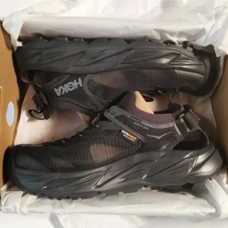 ホカオネオネ(HOKA ONE ONE)の新品　HOKA ONE ONE  ホパラ2 28.0㎝  黒　ブラック(サンダル)