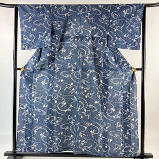 小紋 身丈159cm 裄丈64cm 正絹 美品 名品 【中古】