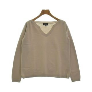 A.P.C. アーペーセー ニット・セーター XS グレーベージュ 【古着】【中古】(ニット/セーター)