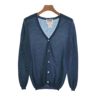 ジルサンダー(Jil Sander)のJIL SANDER ジルサンダー カーディガン 34(XXS位) 紺 【古着】【中古】(カーディガン)