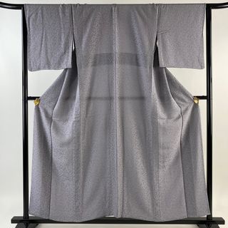 お召 身丈156cm 裄丈64cm 正絹 美品 逸品 【中古】(着物)