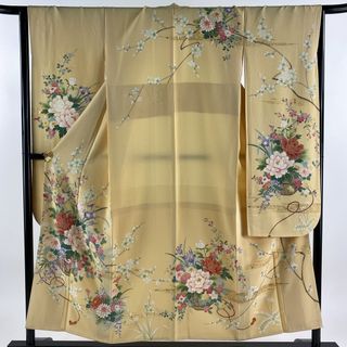 振袖 身丈151.5cm 裄丈65cm 正絹 名品 【中古】(着物)