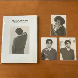 ボウダンショウネンダン(防弾少年団(BTS))のBTS MONOCHROME V テテ ポストカードブック ミニフォトカード(アイドルグッズ)