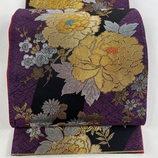 袋帯 美品 秀品 六通 正絹 【中古】(帯)