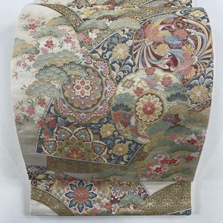 袋帯 美品 秀品 六通 正絹 【中古】