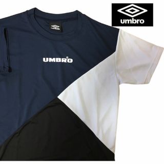 UMBRO - アンブロ UMBRO シャツ　半袖　ビックロゴ　プラシャツ　メンズ　サッカー