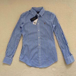 POLO RALPH LAUREN - (未使用新品) ラルフローレン　ストライプ長袖シャツ