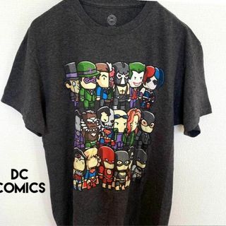 DC COMICS 半袖Tシャツ　メンズM 可愛いプリント　キャラクター(Tシャツ/カットソー(半袖/袖なし))