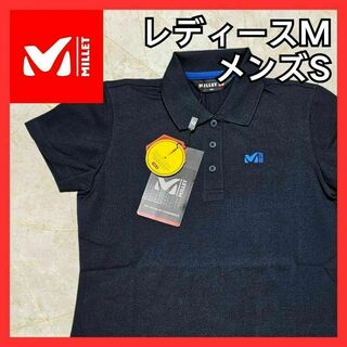【タグ付新品】MILLET ミレー Tシャツ ポロシャツ ブラック 半袖(Tシャツ(半袖/袖なし))