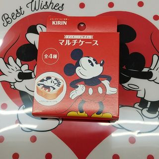 ディズニー(Disney)のディズニーデザイン　マルチケース　ミッキーマウス(キャラクターグッズ)