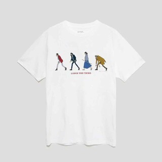 グラニフ(Design Tshirts Store graniph)の新品未使用！グラニフ ルパン三世 Tシャツ Mサイズ モンキーパンチ(Tシャツ/カットソー(半袖/袖なし))