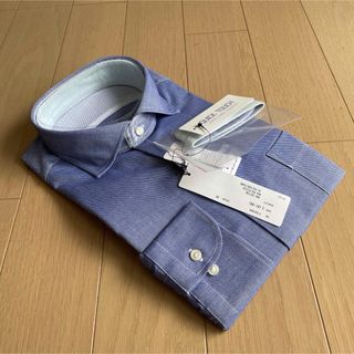 スーツカンパニー(THE SUIT COMPANY)のスーツカンパニー長袖ドレスシャツ織柄QUICK TOUCH 41-86 L 新品(シャツ)