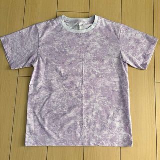 ユニクロ(UNIQLO)の薄紫　キッズTシャツ150 発汗(Tシャツ/カットソー)