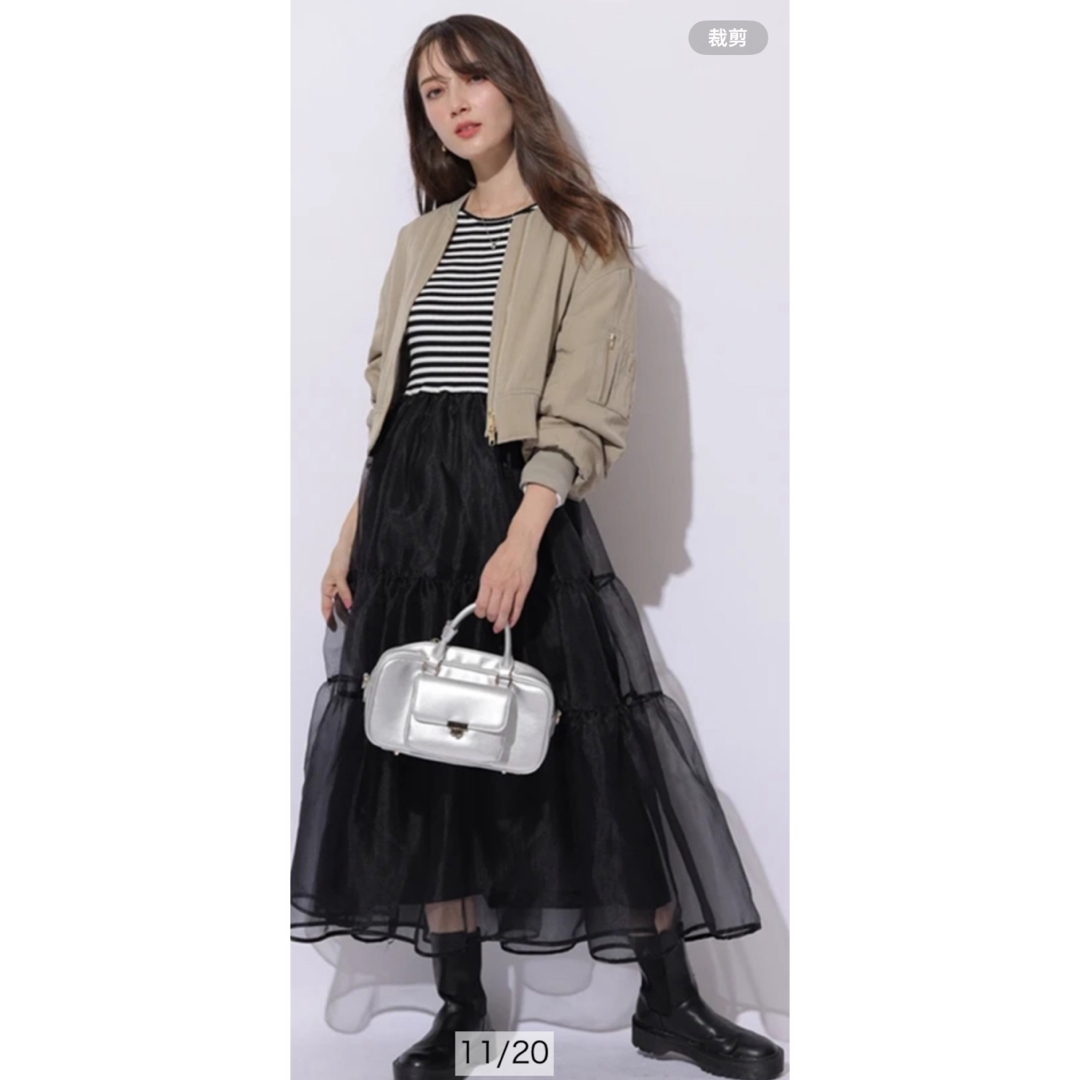 Apuweiser-riche - アプワイザー リッシェ クロップド中綿MA-1 Apuweiser-riche - アプワイザー リッシェ クロップド中綿MA-1