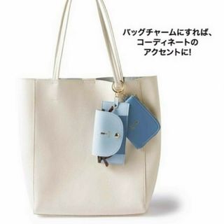 タカラジマシャ(宝島社)の【新品】フクゾー チャーム型 メガネケース&ミニポーチ(サングラス/メガネ)