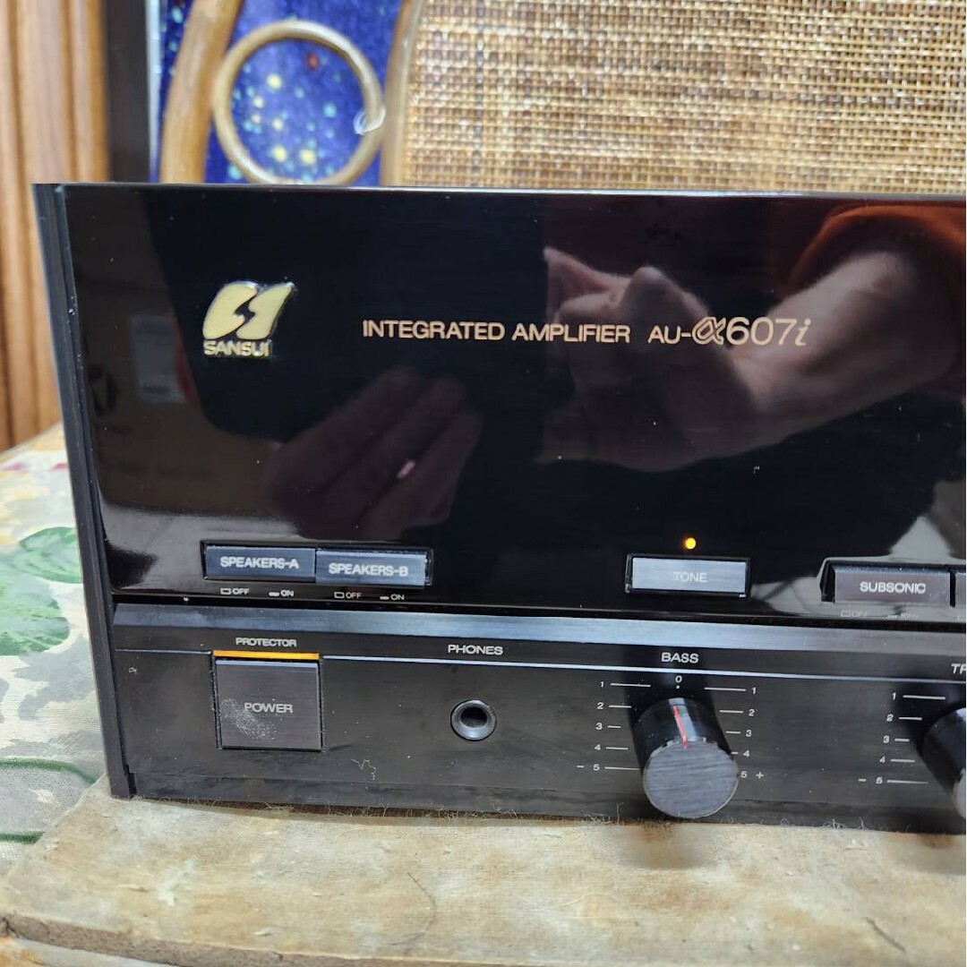完全レストア整備済!完動超美品!山水高級プリメインアンプAU-a607i 完全レストア整備済!完動超美品!山水高級プリメインアンプAU-a607i