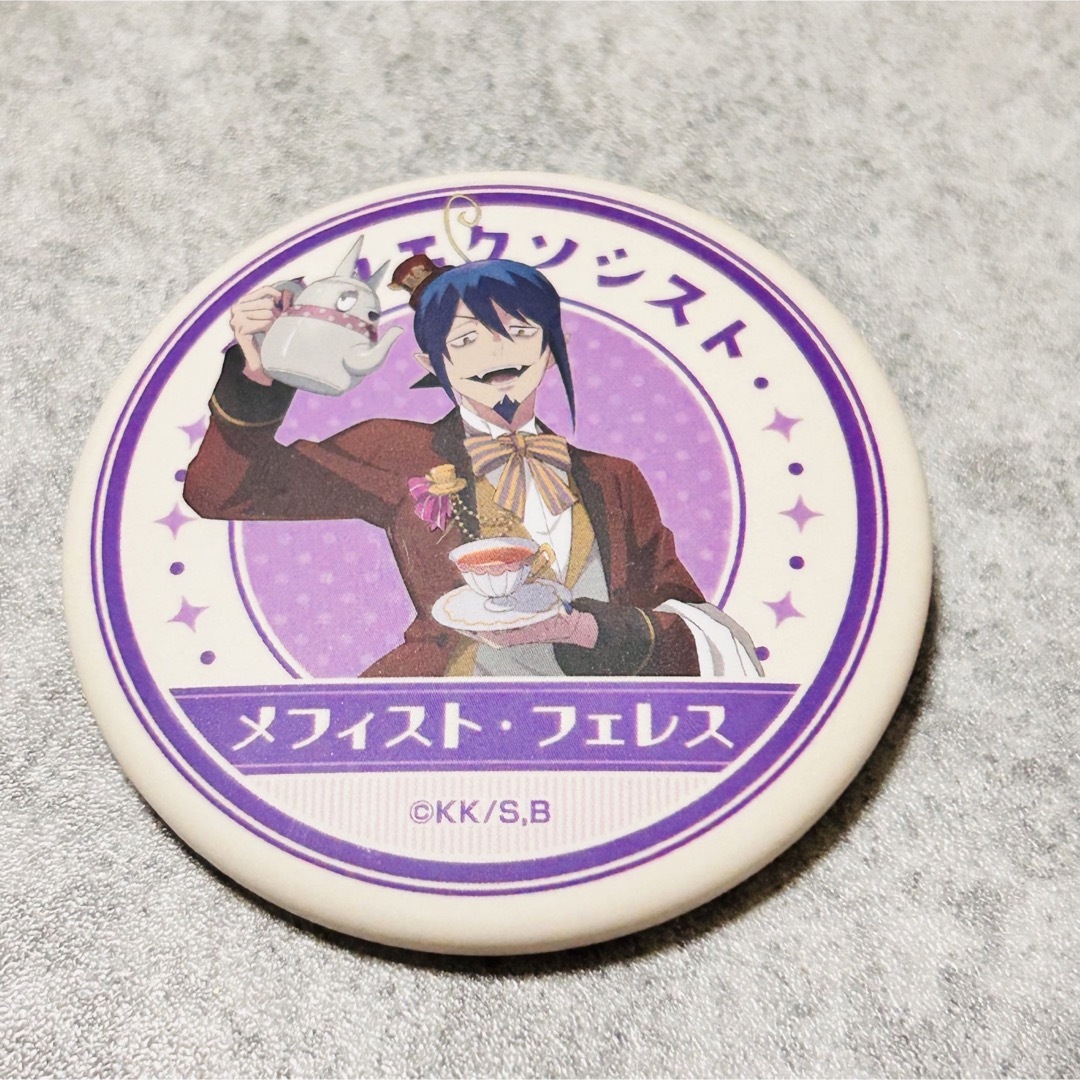 新品青の祓魔師 メフィスト A 缶バッジの通販 by ちょちょん's 新品青の祓魔師 メフィスト A 缶バッジの通販 by ちょちょん's