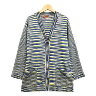 ミッソーニ(MISSONI)の美品 ミッソーニ MISSONI 長袖カーディガン    レディース 44(カーディガン)