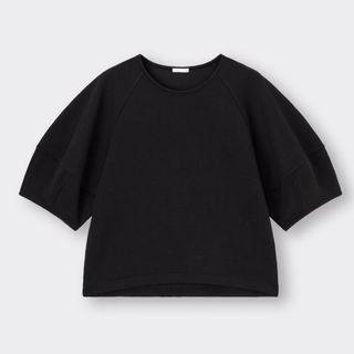 ジーユー(GU)のGU ランタンスリーブ　5部袖(Tシャツ(半袖/袖なし))