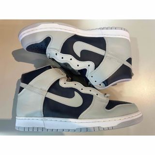 ナイキ(NIKE)の1999 NIKE DUNK HIGH 灰×紺 US10.5 新品 裏ダンク(スニーカー)