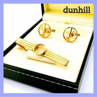 ダンヒル(Dunhill)のダンヒル カフス タイピンセット メンズ  dロゴ ゴールド(カフリンクス)