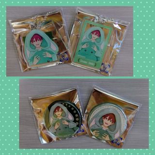 クールドジ男子★四季 蒼真　◇うさみみパジャマver.◇アクキー＆缶バッジ(キャラクターグッズ)