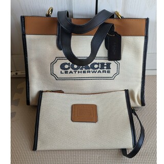 コーチ(COACH)のお安く！！COACH フィールド ハンドバッグ♪(トートバッグ)