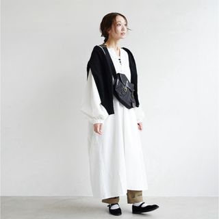 ネストローブ(nest Robe)のsolamonat poche ソラモナポッシェ ウェザーバルーン2Wayワンピ(ロングワンピース/マキシワンピース)