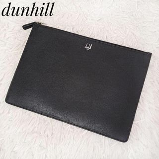 ダンヒル(Dunhill)のダンヒル 美品✨カドガン メンズクラッチバッグ ビジネス 黒 収納多数(クラッチバッグ)