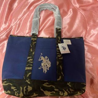 POLO RALPH LAUREN - U.S.POLO ASSNキャンバス ロゴ トート バッグ M