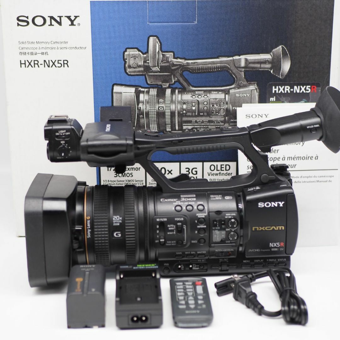SONY - □通電時間150時間□ SONY NXCAM HXR-NX5R □極上品□の SONY - □通電時間150時間□ SONY NXCAM HXR-NX5R □極上品□の