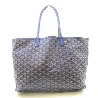 ゴヤール(GOYARD)のGOYARD(ゴヤール) トートバッグ レディース サンルイPM ネイビー コーティングキャンバス×レザー(トートバッグ)