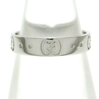 Gucci - GUCCI(グッチ) リング美品  アイコン K18WG