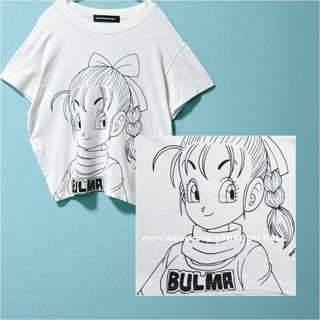 メルシーボークー(mercibeaucoup)の【mercibeaucoup,】ドラゴンボールコラボ BULMA ビックTEE(Tシャツ(半袖/袖なし))