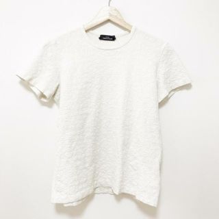 tricot COMMEdesGARCONS(トリココムデギャルソン) 半袖カットソー レディース - 白 クルーネック/リボン(カットソー(半袖/袖なし))