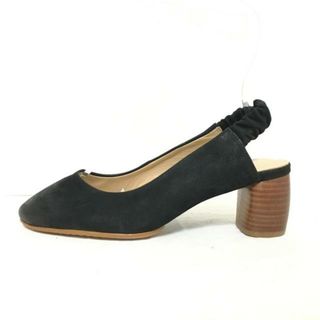 クラークス(Clarks)のClarks(クラークス) サンダル UK3 1/2D レディース - 黒 ヌバック(サンダル)