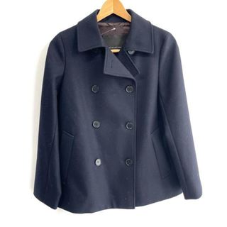 MACKINTOSH LONDON(マッキントッシュロンドン) Pコート サイズ38 M レディース美品  - ダークネイビー 長袖/冬(ピーコート)