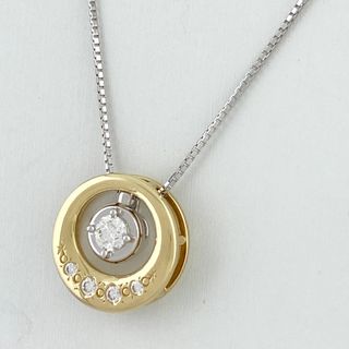 タサキ(TASAKI)のタサキ メレダイヤ デザインネックレス K18 【中古】(ネックレス)