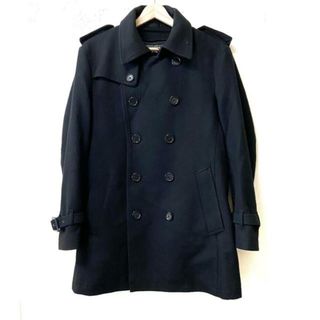 バーバリーブラックレーベル(BURBERRY BLACK LABEL)のBurberry Black Label(バーバリーブラックレーベル) トレンチコート サイズM メンズ - 黒 長袖/冬(トレンチコート)