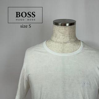 ヒューゴボス(HUGO BOSS)のHUGO BOSS ヒューゴボス 半袖 Tシャツ ワンポイント ロゴ サイズS(Tシャツ/カットソー(半袖/袖なし))