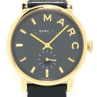 マークバイマークジェイコブス(MARC BY MARC JACOBS)のMARC BY MARC JACOBS(マークジェイコブス) 腕時計 - MBM1269 ボーイズ 黒(腕時計)