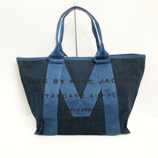 マークバイマークジェイコブス(MARC BY MARC JACOBS)のMARC BY MARC JACOBS(マークバイマークジェイコブス) トートバッグ - M0002648 ダークネイビー×ネイビー デニム×ナイロン(トートバッグ)