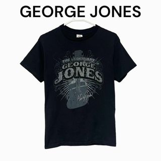 バンT Tシャツ　ミュージック　古着　半袖　GeorgeJones(Tシャツ/カットソー(半袖/袖なし))