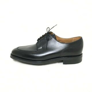 Crockett&Jones - Crockett&Jones(クロケットジョーンズ) シューズ 7 1/2E メンズ - 黒 レースアップ/Uチップ レザー