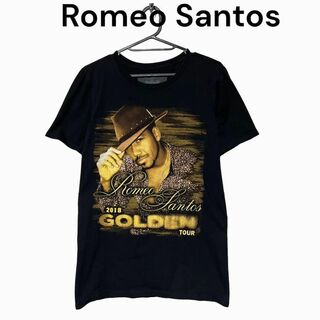 ミュージック　バンT Tシャツ　古着　RomeoSantos ロメオサントス(Tシャツ/カットソー(半袖/袖なし))