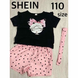 SHEIN - SHEIN 100.110 サイズ　キッズ服　セットアップ