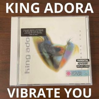 【名盤CD】KING ADORA / VIBRATE YOU キングアドラ輸入盤(ポップス/ロック(洋楽))