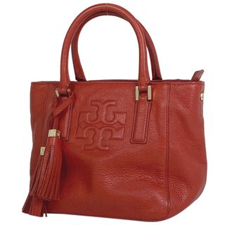 トリーバーチ(Tory Burch)のトリーバーチ ロゴ ハンドバッグ レディース 【中古】(ハンドバッグ)